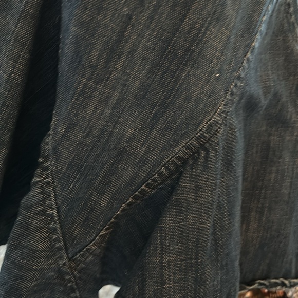 J Jill Long Denim Skirt - Picture 3 of 4